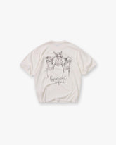 REPRESENT Hand Drawn Thoroughbred Dogs T-Shirt - Gravity NYC